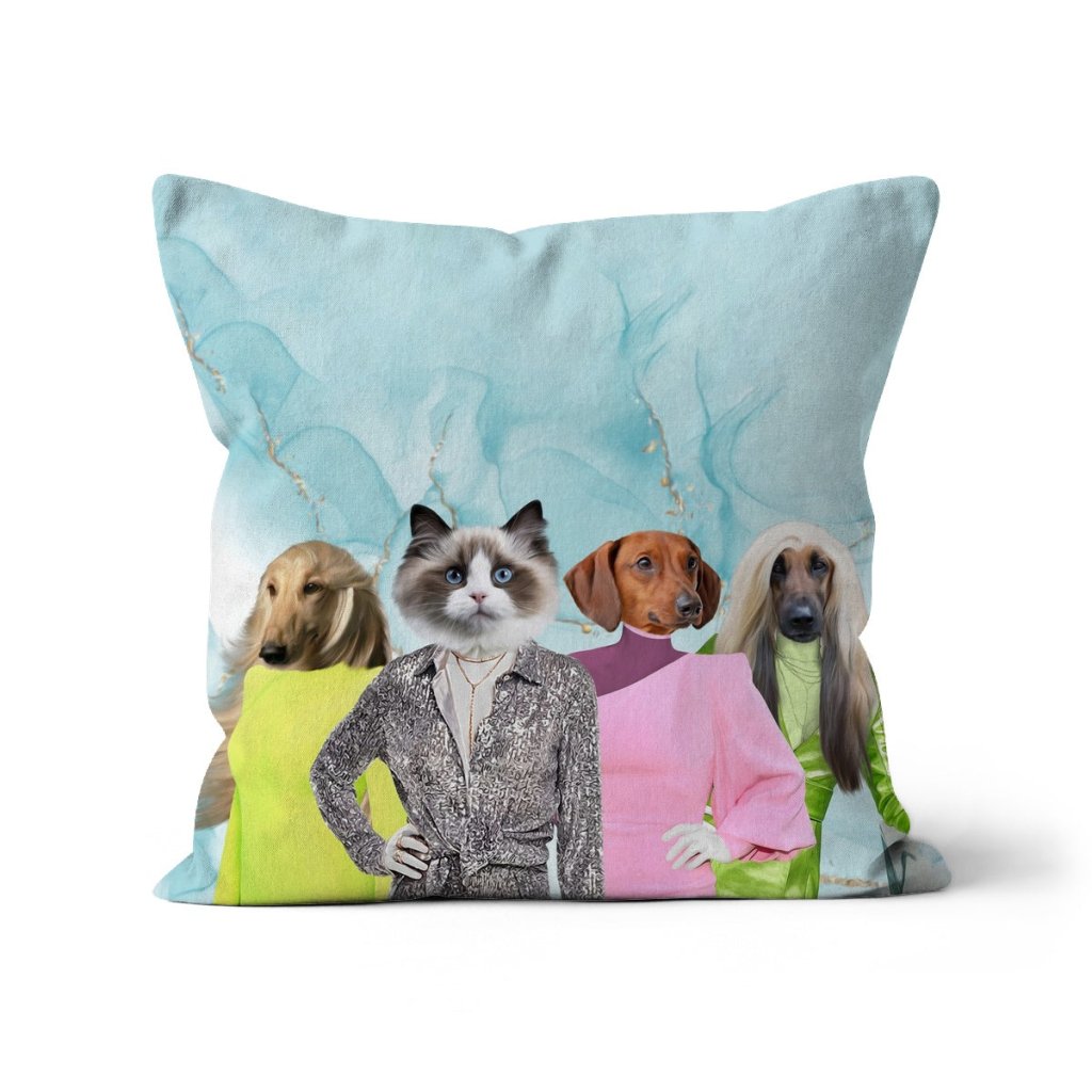 Real Housewives Of Beverley Hills: Custom Pet Pillow - Paw & Glory - Dog Portraits - Pet Portraits