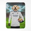 Real Pawdrid Football Club: Custom Pet Blanket