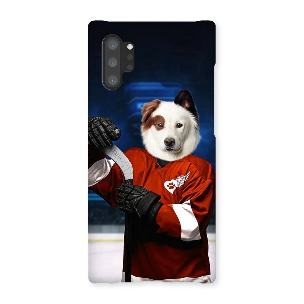 Pet Portraits | Red Paw Wings: Custom Pet Phone Case | Paw & Glory