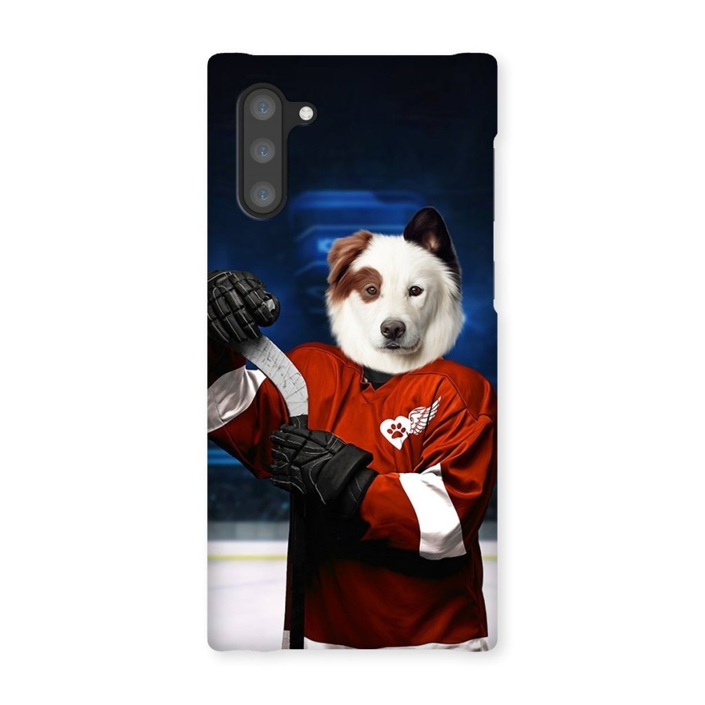 Pet Portraits | Red Paw Wings: Custom Pet Phone Case | Paw & Glory