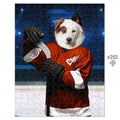 Red Paw Wings: Custom Pet Puzzle