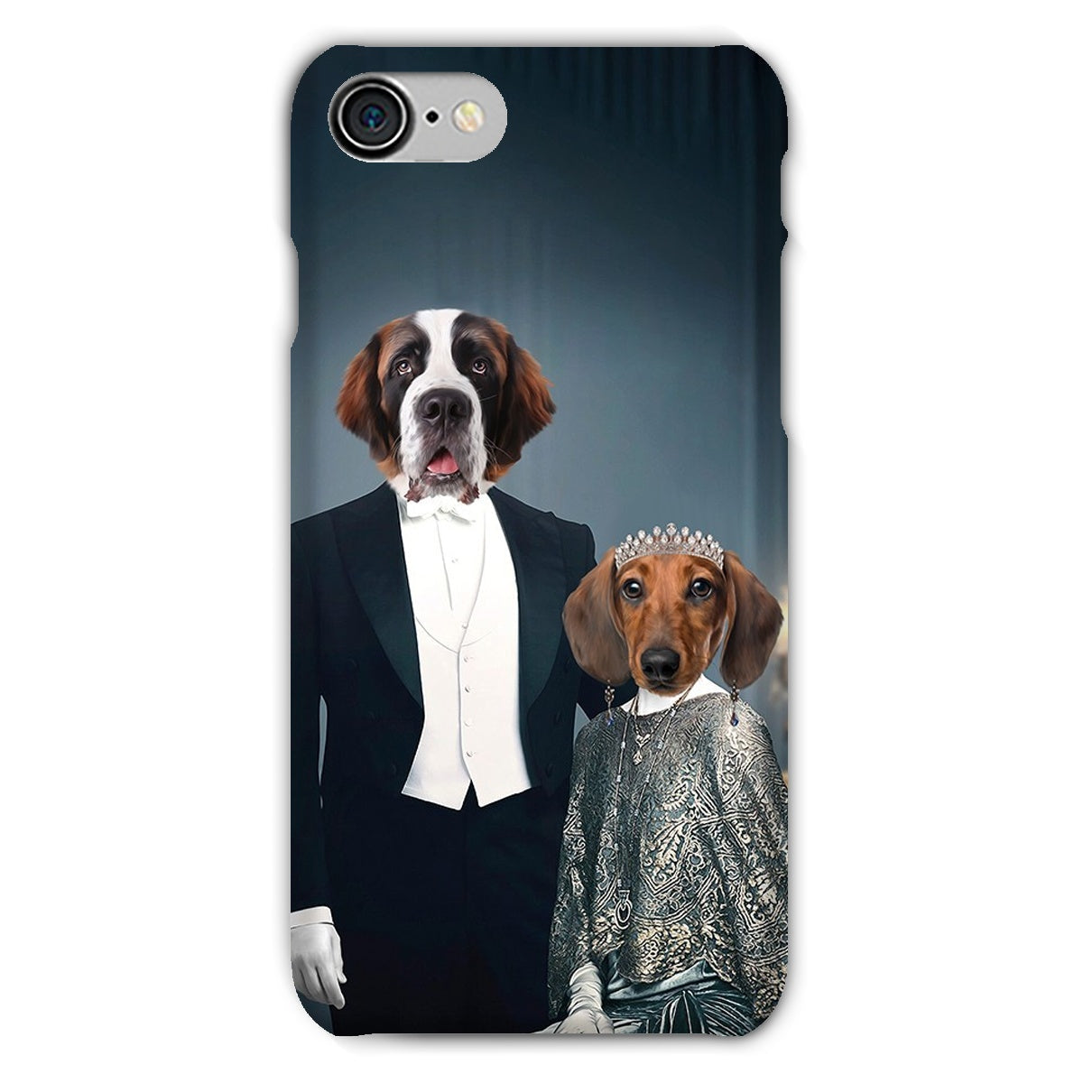 Pet Portraits | Robert & Cora (Downton Abbey Inspired): Custom Pet Phone Case | Paw & Glory