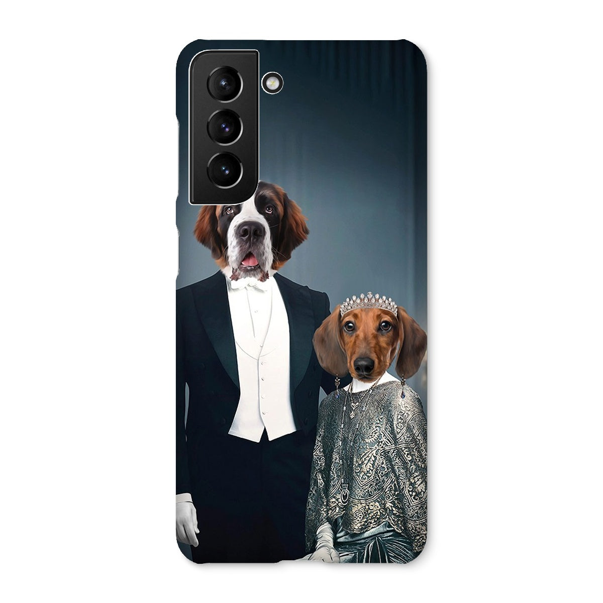 Pet Portraits | Robert & Cora (Downton Abbey Inspired): Custom Pet Phone Case | Paw & Glory