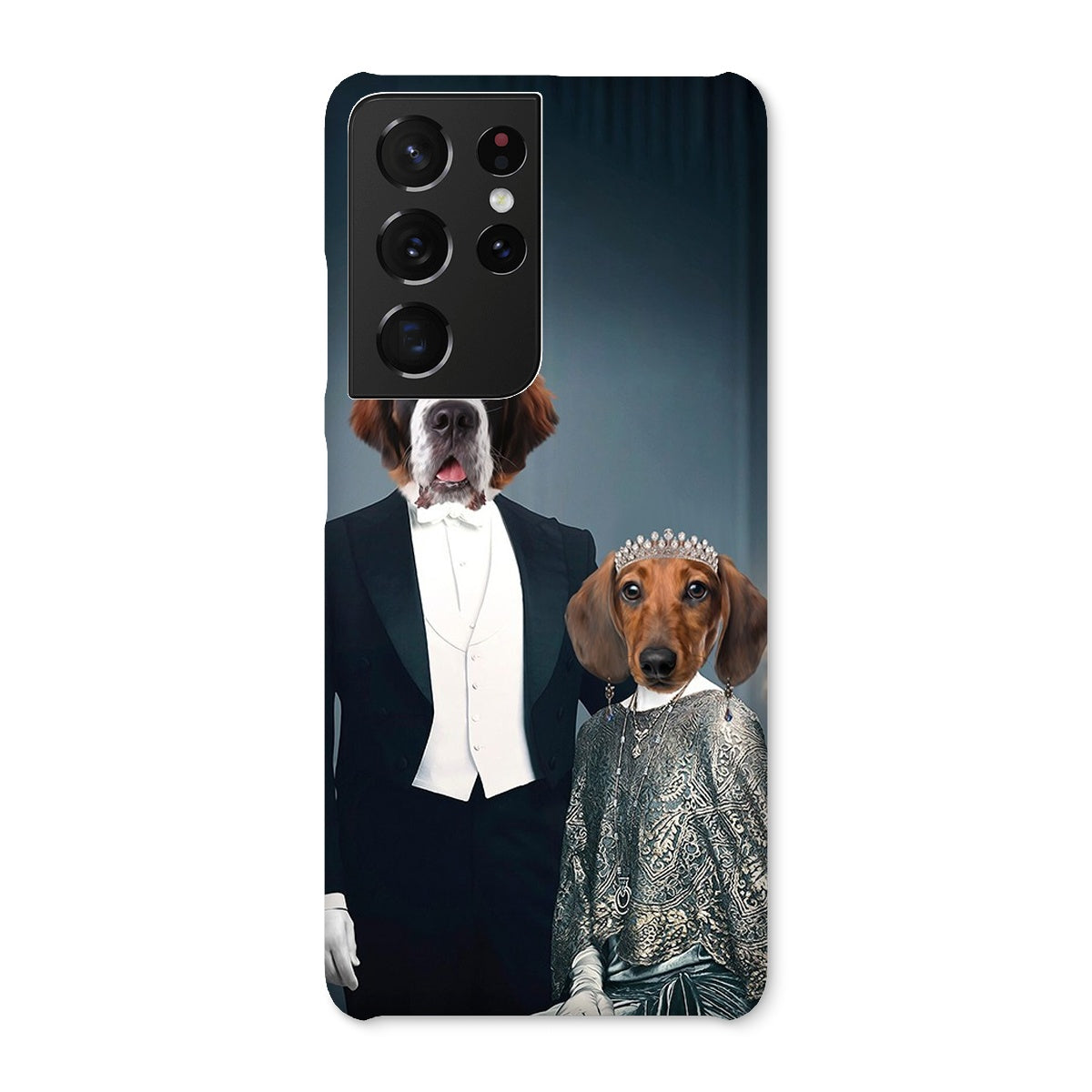 Pet Portraits | Robert & Cora (Downton Abbey Inspired): Custom Pet Phone Case | Paw & Glory