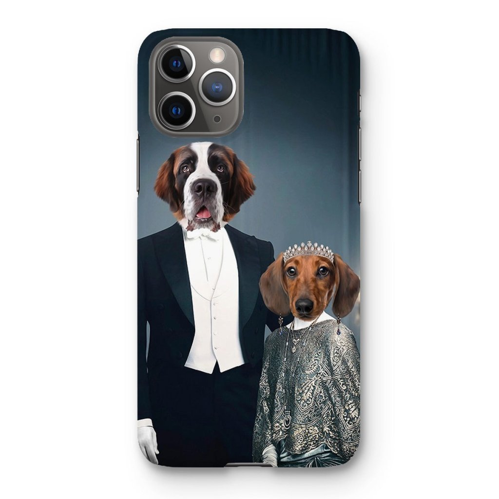 Pet Portraits | Robert & Cora (Downton Abbey Inspired): Custom Pet Phone Case | Paw & Glory