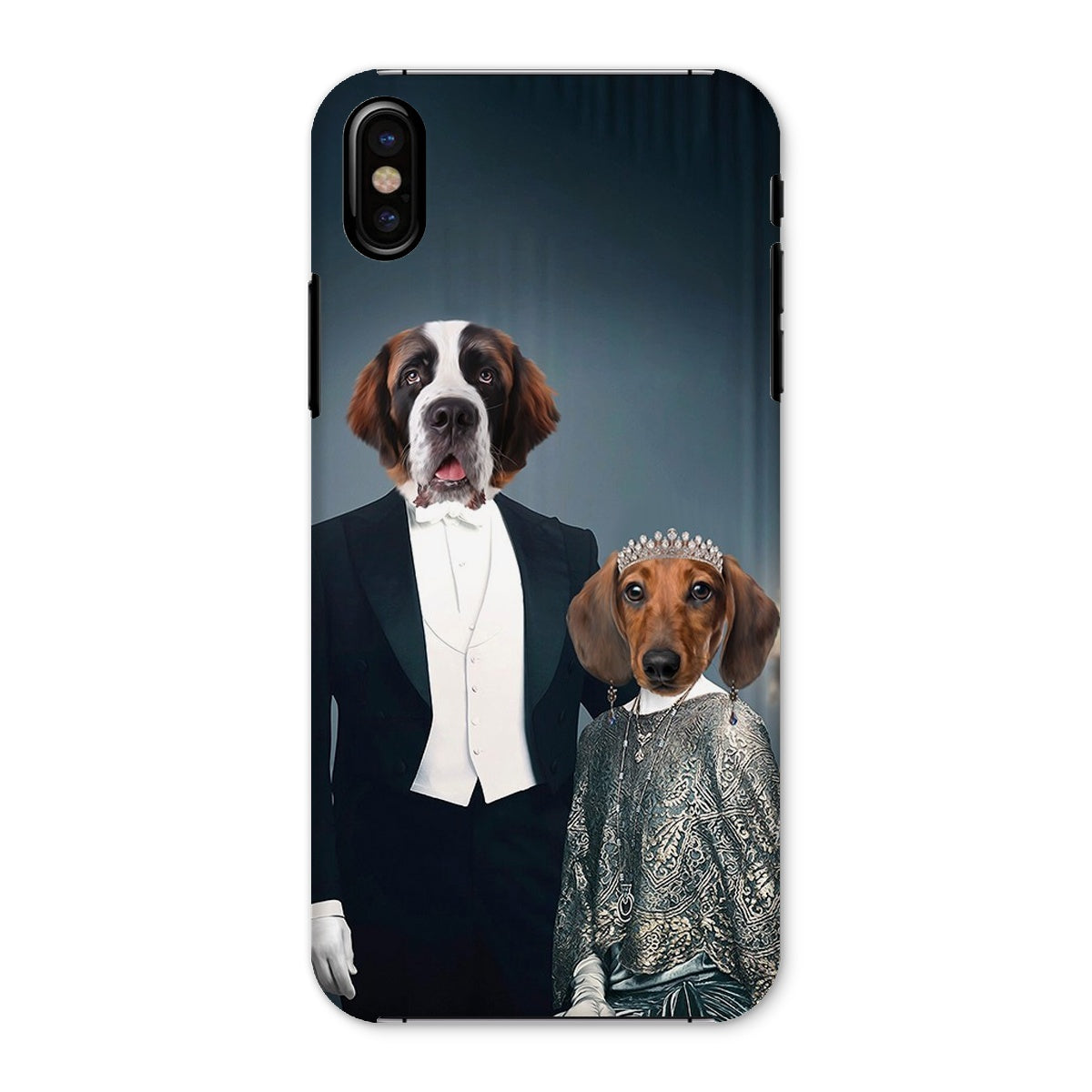 Pet Portraits | Robert & Cora (Downton Abbey Inspired): Custom Pet Phone Case | Paw & Glory
