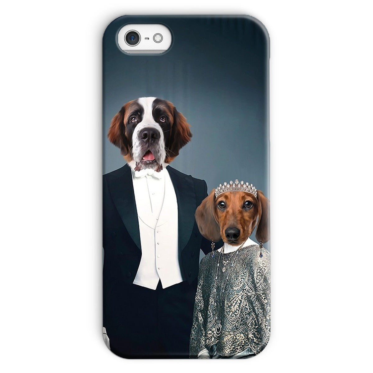 Pet Portraits | Robert & Cora (Downton Abbey Inspired): Custom Pet Phone Case | Paw & Glory