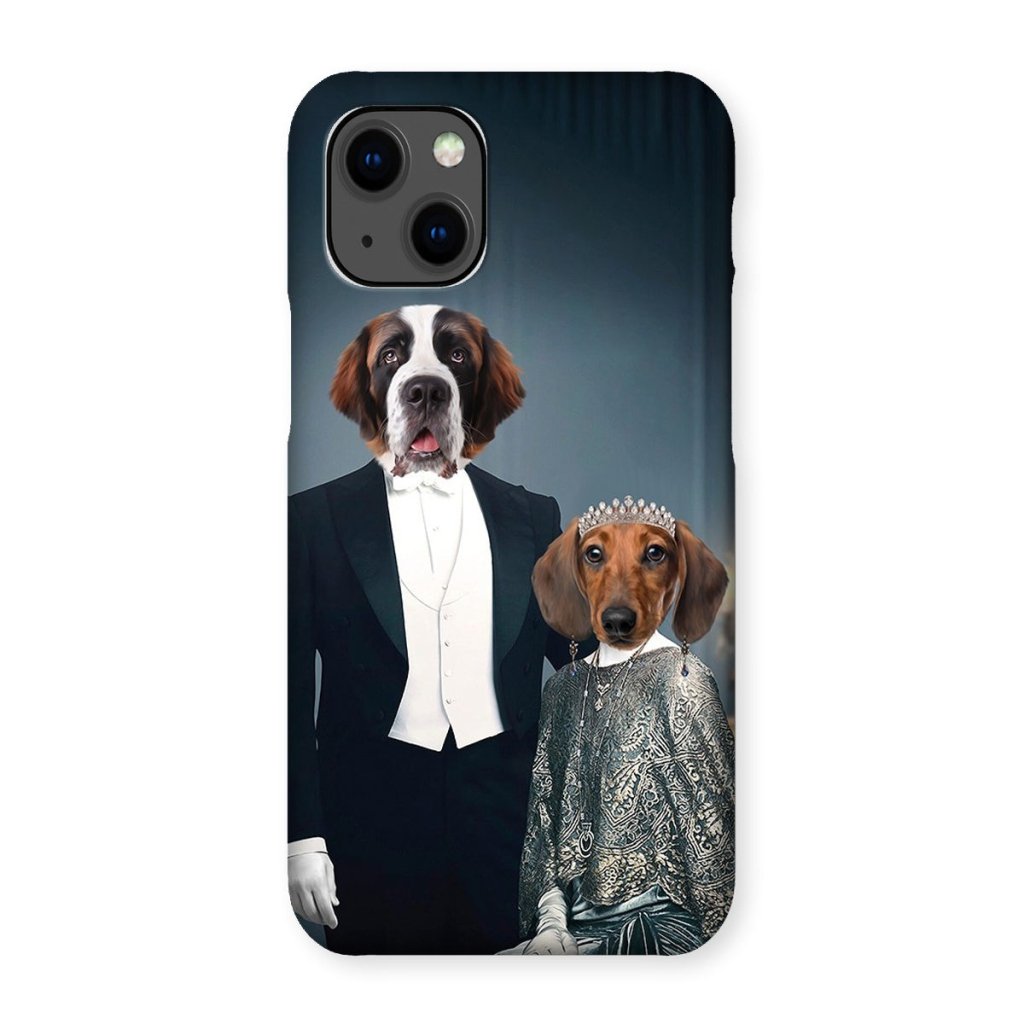 Robert & Cora (Downton Abbey Inspired): Custom Pet Phone Case - Paw & Glory - Dog Portraits - Pet Portraits