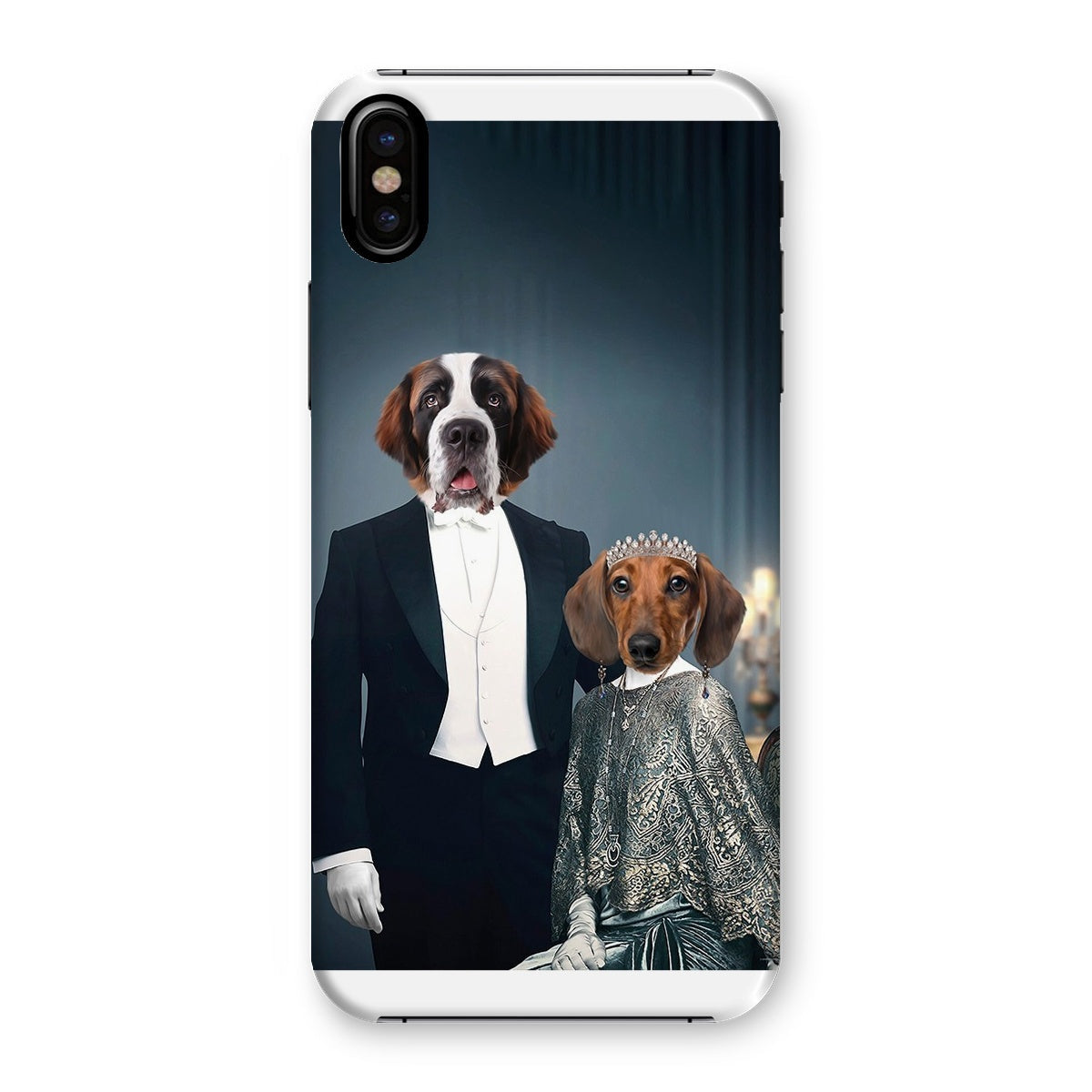 Pet Portraits | Robert & Cora (Downton Abbey Inspired): Custom Pet Phone Case | Paw & Glory