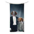 Robert & Cora (Downton Abbey Inspired): Custom Pet Towel