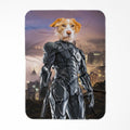 RoboPup (RoboCop Inspired): Custom Pet Blanket