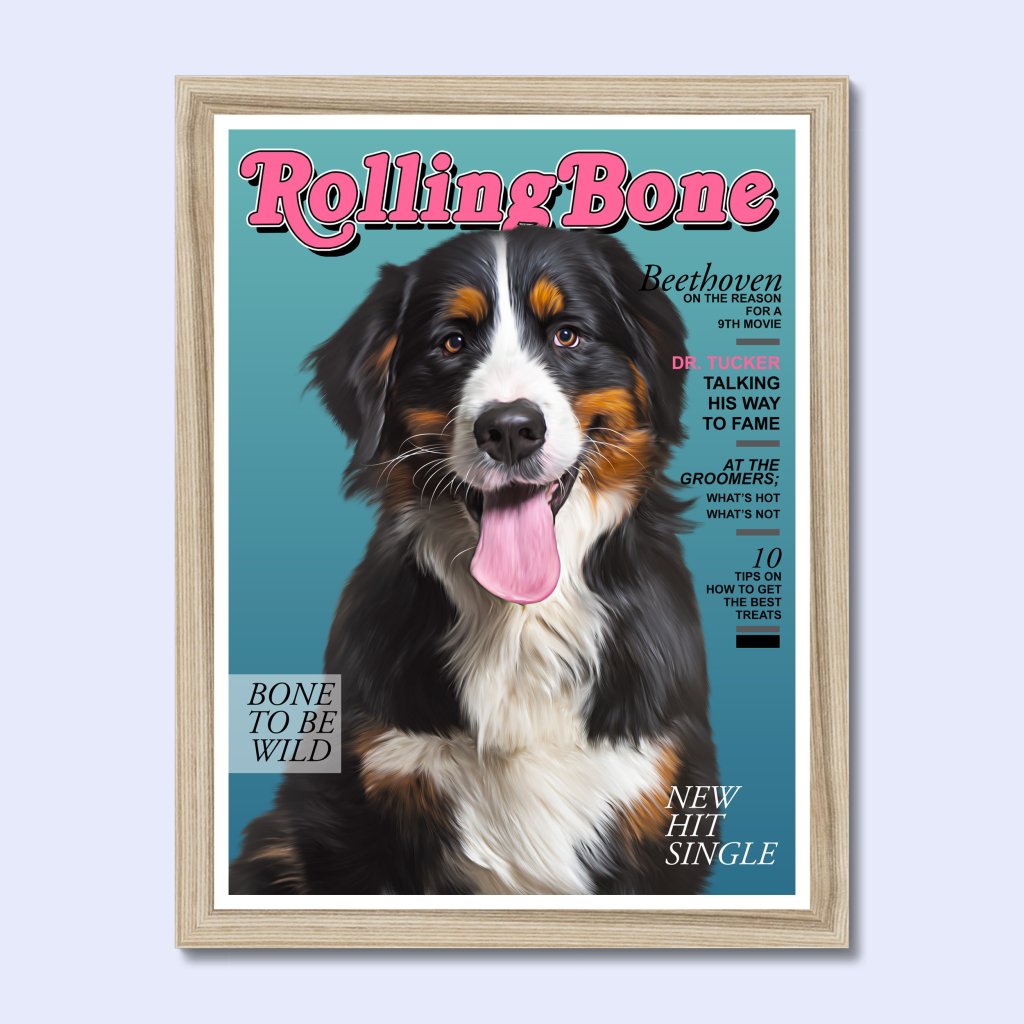 Pet Portraits | Rolling Bone: Custom Pet Portrait | Paw & Glory