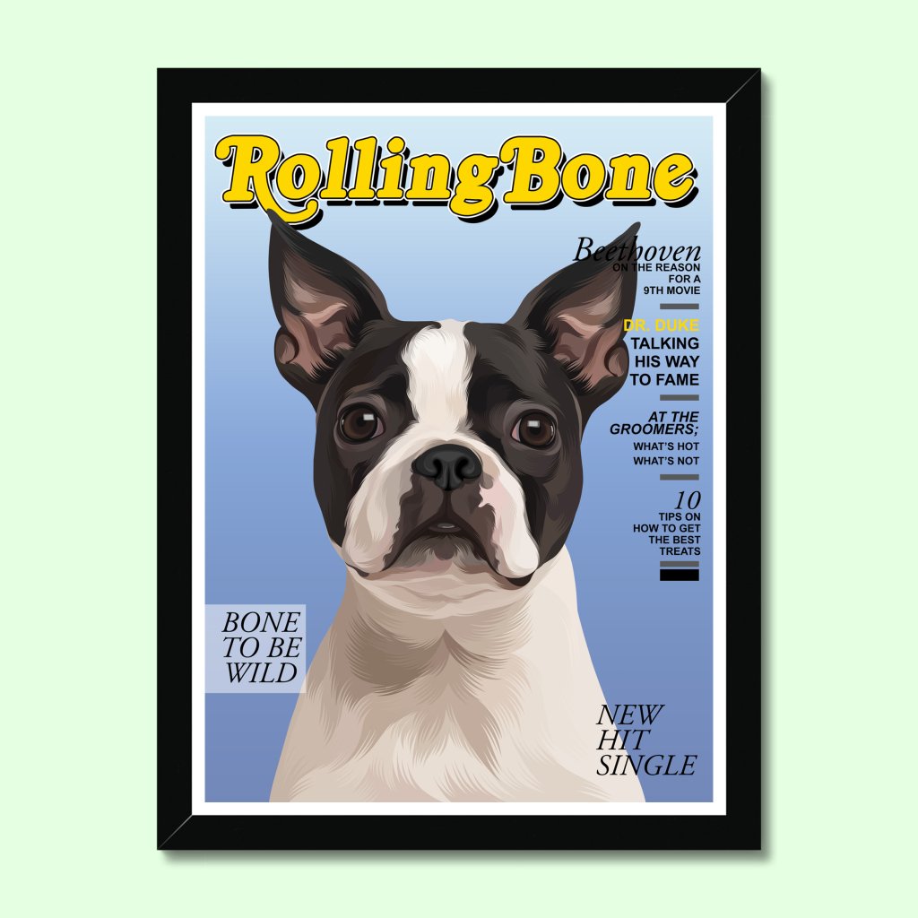 Pet Portraits | Rolling Bone: Custom Pet Portrait | Paw & Glory