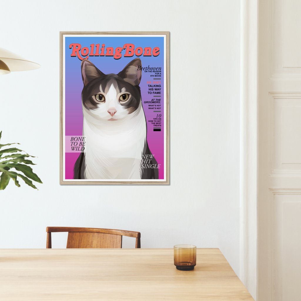 Pet Portraits | Rolling Bone: Custom Pet Portrait | Paw & Glory