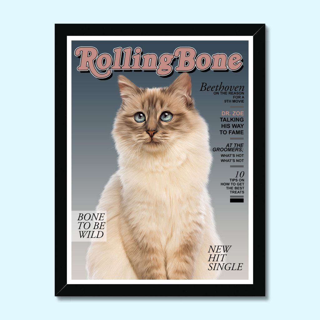 Pet Portraits | Rolling Bone: Custom Pet Portrait | Paw & Glory