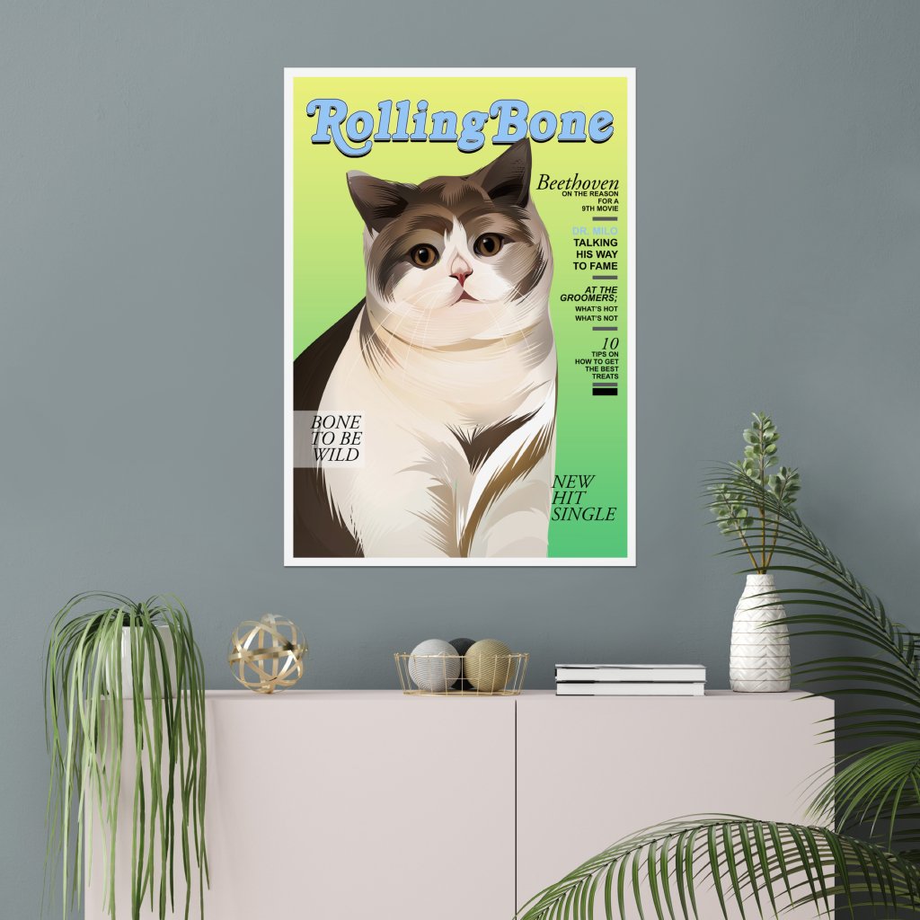 Pet Portraits | Rolling Bone: Custom Pet Portrait | Paw & Glory