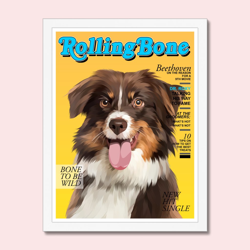 Pet Portraits | Rolling Bone: Custom Pet Portrait | Paw & Glory
