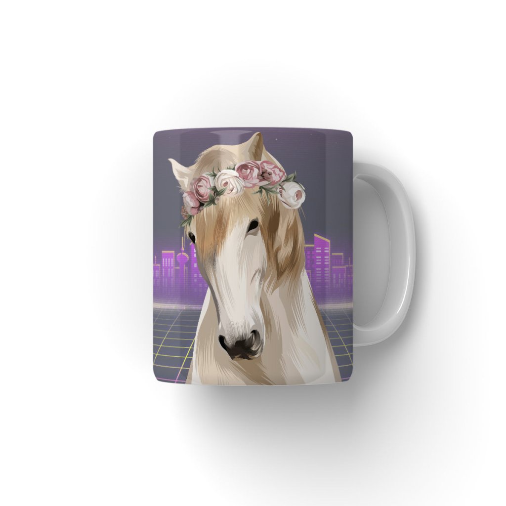 Pet Portraits | Rose Crown: Modern Pet Coffee Mug | Paw & Glory