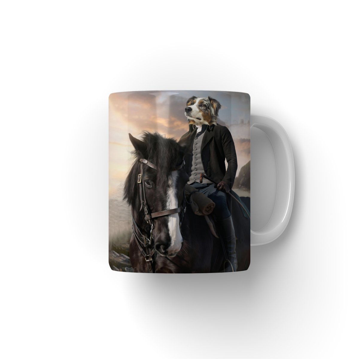 Pet Portraits | Ross (Poldark Inspired): Custom Pet Coffee Mug | Paw & Glory
