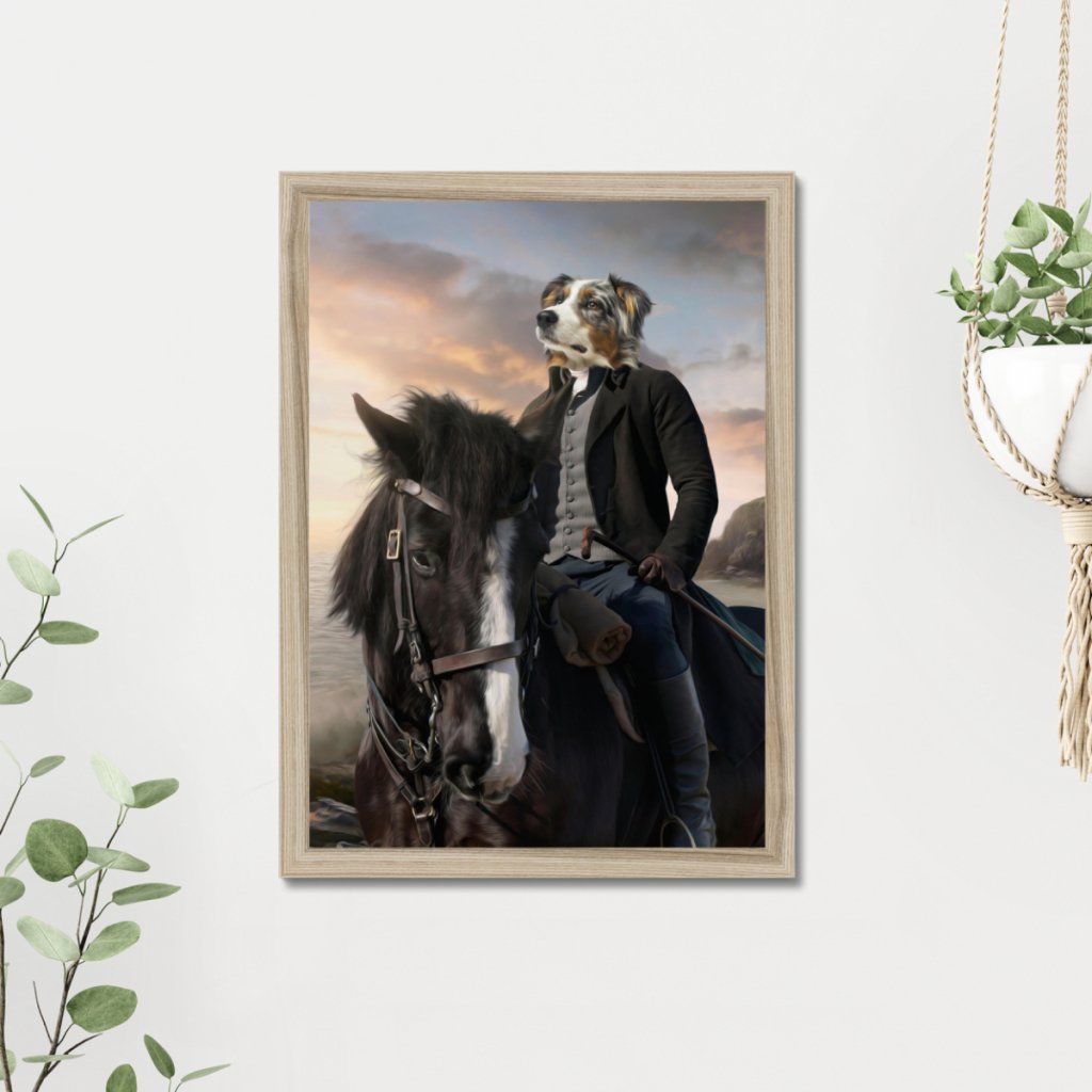 Pet Portraits | Ross (Poldark Inspired): Custom Pet Portrait | Paw & Glory