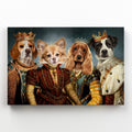 Royal Pops & Princesses: Custom Pet Canvas