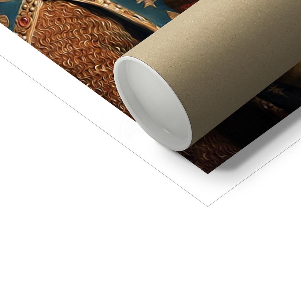 Royal Pops & Princesses: Custom Pet Poster | royal pet portrait | Paw & Glory