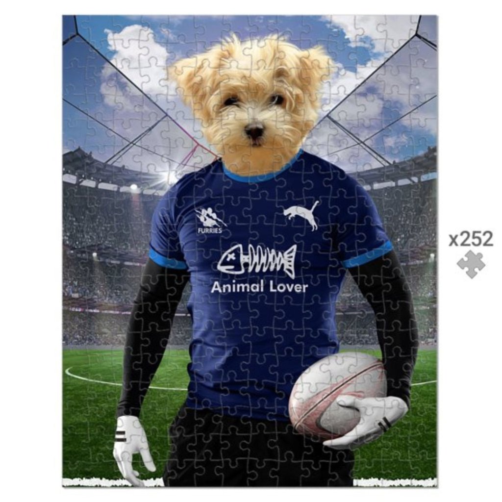 Pet Portraits | Scotland Rugby Team: Custom Pet Puzzle | Paw & Glory