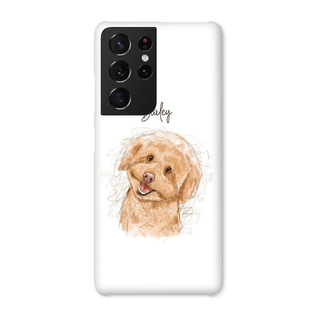Pet Portraits | Scribble: Custom One Pet Phone Case | Paw & Glory