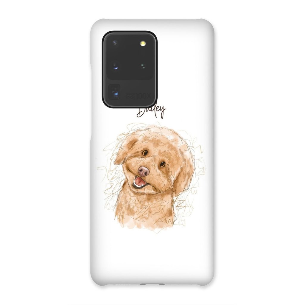 Pet Portraits | Scribble: Custom One Pet Phone Case | Paw & Glory