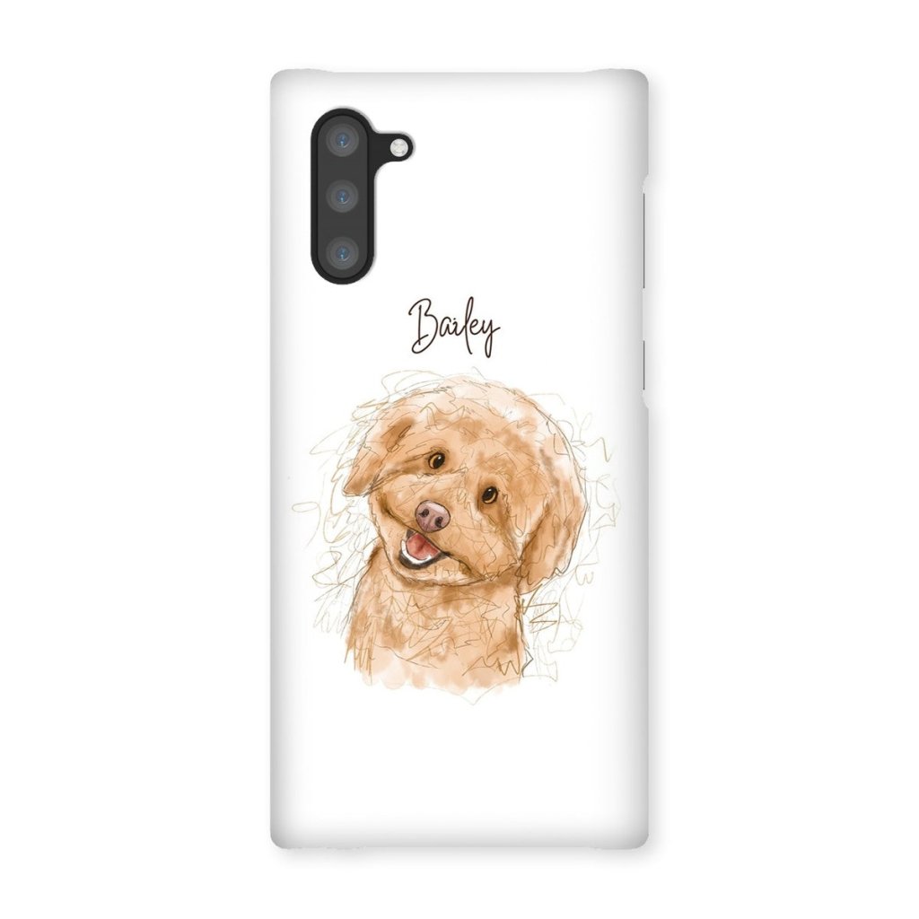 Pet Portraits | Scribble: Custom One Pet Phone Case | Paw & Glory