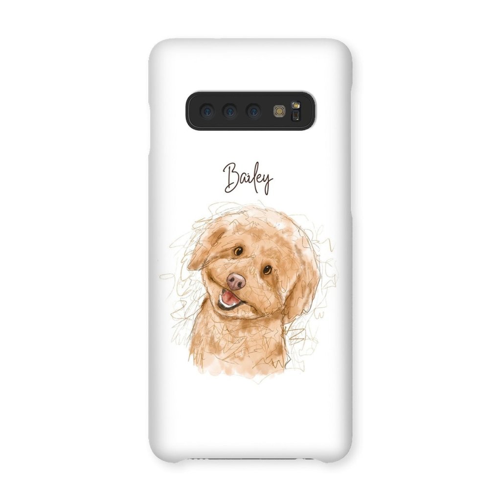 Pet Portraits | Scribble: Custom One Pet Phone Case | Paw & Glory