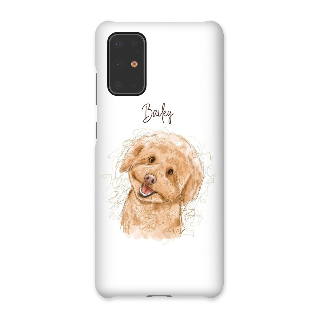 Pet Portraits | Scribble: Custom One Pet Phone Case | Paw & Glory