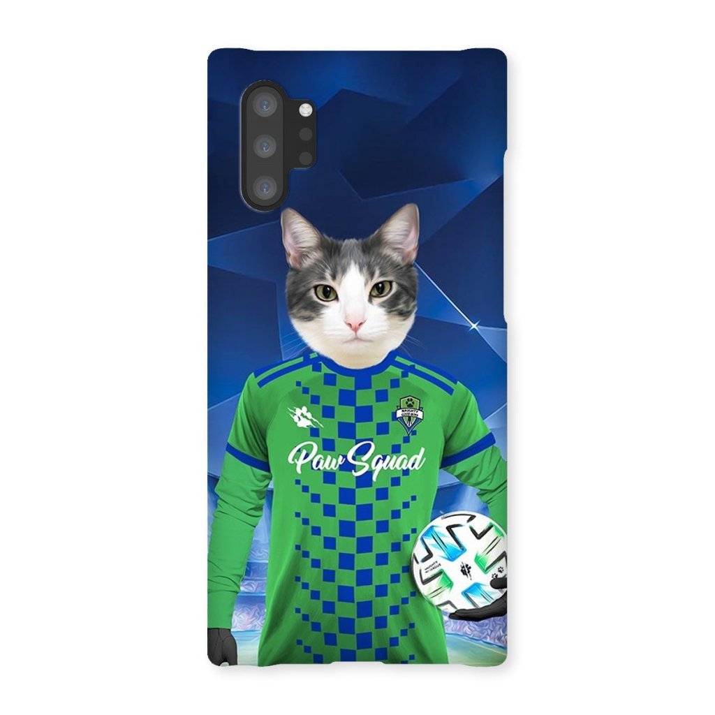 Pet Portraits | Seattle Scratchers Football Club: Custom Pet Phone Case | Paw & Glory