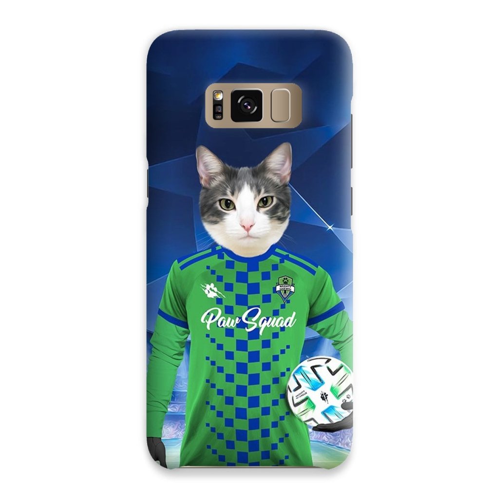 Pet Portraits | Seattle Scratchers Football Club: Custom Pet Phone Case | Paw & Glory
