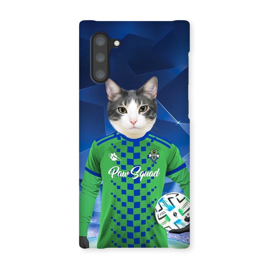 Pet Portraits | Seattle Scratchers Football Club: Custom Pet Phone Case | Paw & Glory