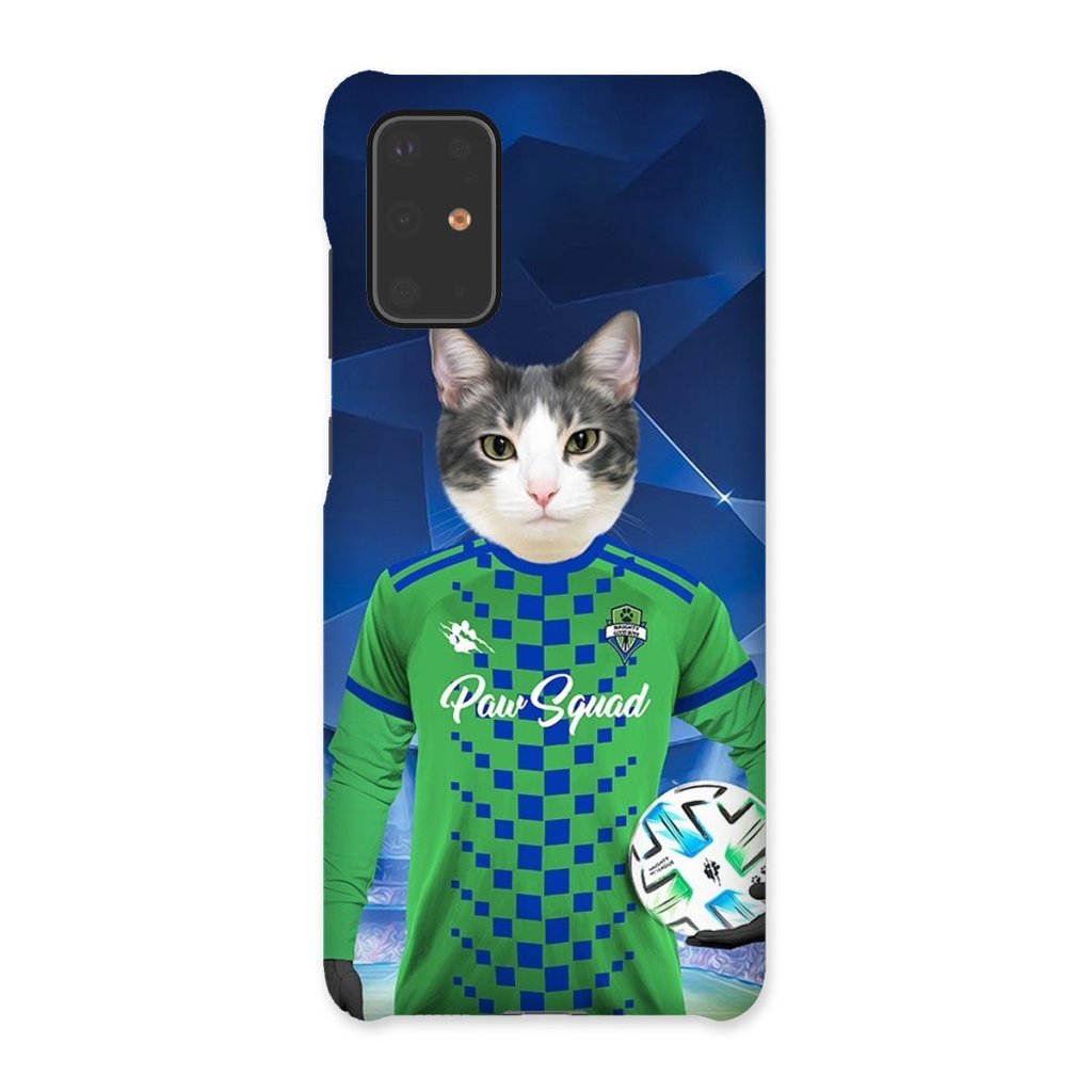 Pet Portraits | Seattle Scratchers Football Club: Custom Pet Phone Case | Paw & Glory