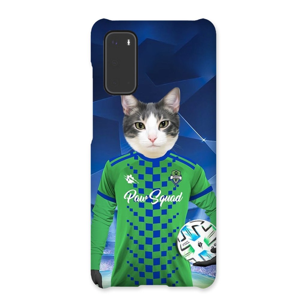 Pet Portraits | Seattle Scratchers Football Club: Custom Pet Phone Case | Paw & Glory