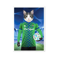 Seattle Scratchers Football Club: Custom Pet Poster