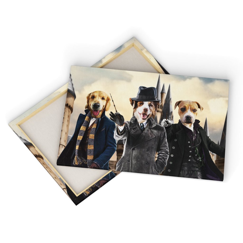 Pet Portraits | Secrets of Dumbledore: Custom Pet Canvas | Paw & Glory