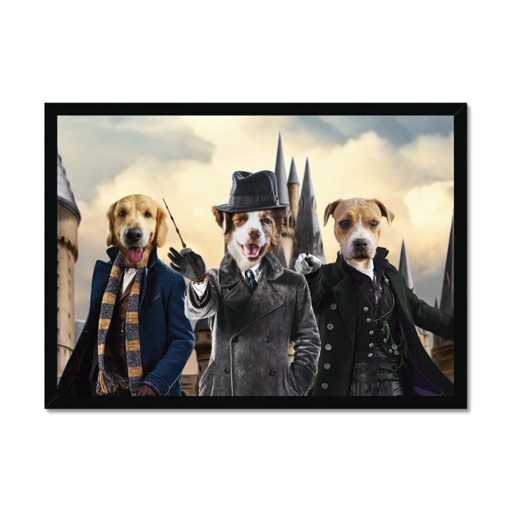 Secrets of Dumbledore: Custom Pet Portrait - Paw & Glory - Dog Portraits - Pet Portraits