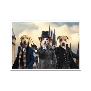 Secrets of Dumbledore: Custom Pet Portrait - Paw & Glory - Dog Portraits - Pet Portraits