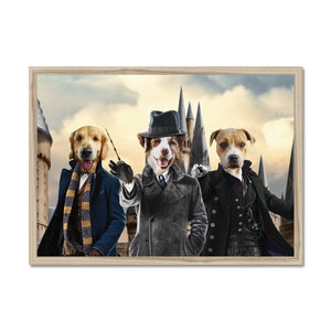 Secrets of Dumbledore: Custom Pet Portrait - Paw & Glory - Dog Portraits - Pet Portraits
