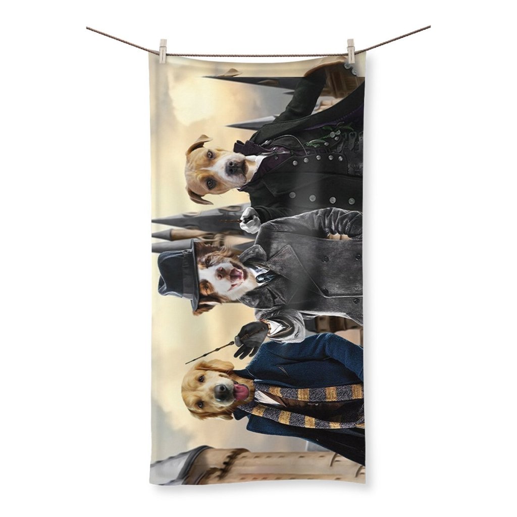 Pet Portraits | Secrets of Dumbledore: Custom Pet Towel | Paw & Glory