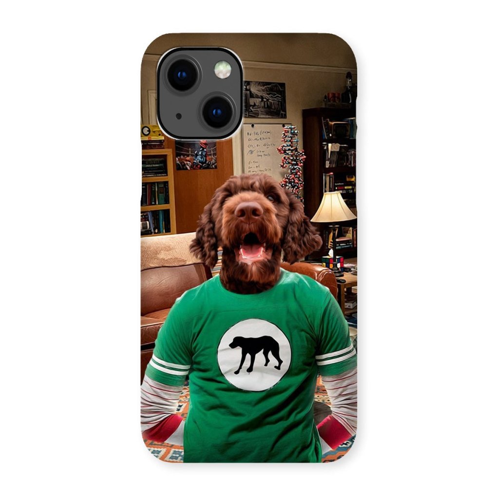 Pet Portraits | Sheldon Cooper (Big Bang theory): Custom Pet Phone Case | Paw & Glory