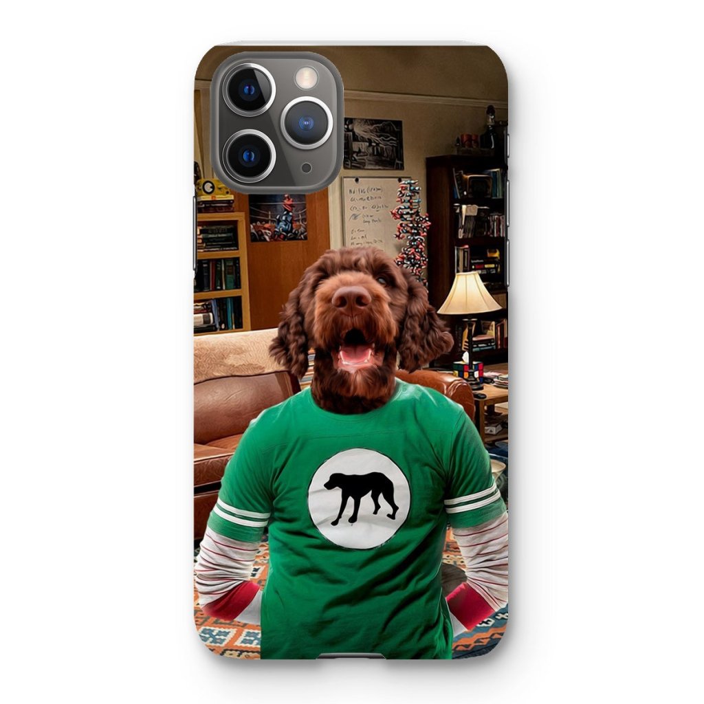 Pet Portraits | Sheldon Cooper (Big Bang theory): Custom Pet Phone Case | Paw & Glory