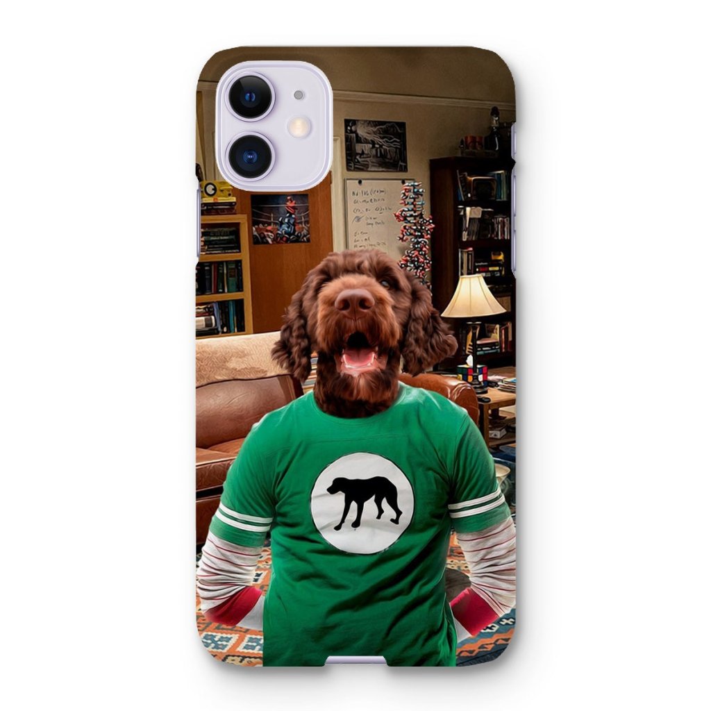 Pet Portraits | Sheldon Cooper (Big Bang theory): Custom Pet Phone Case | Paw & Glory