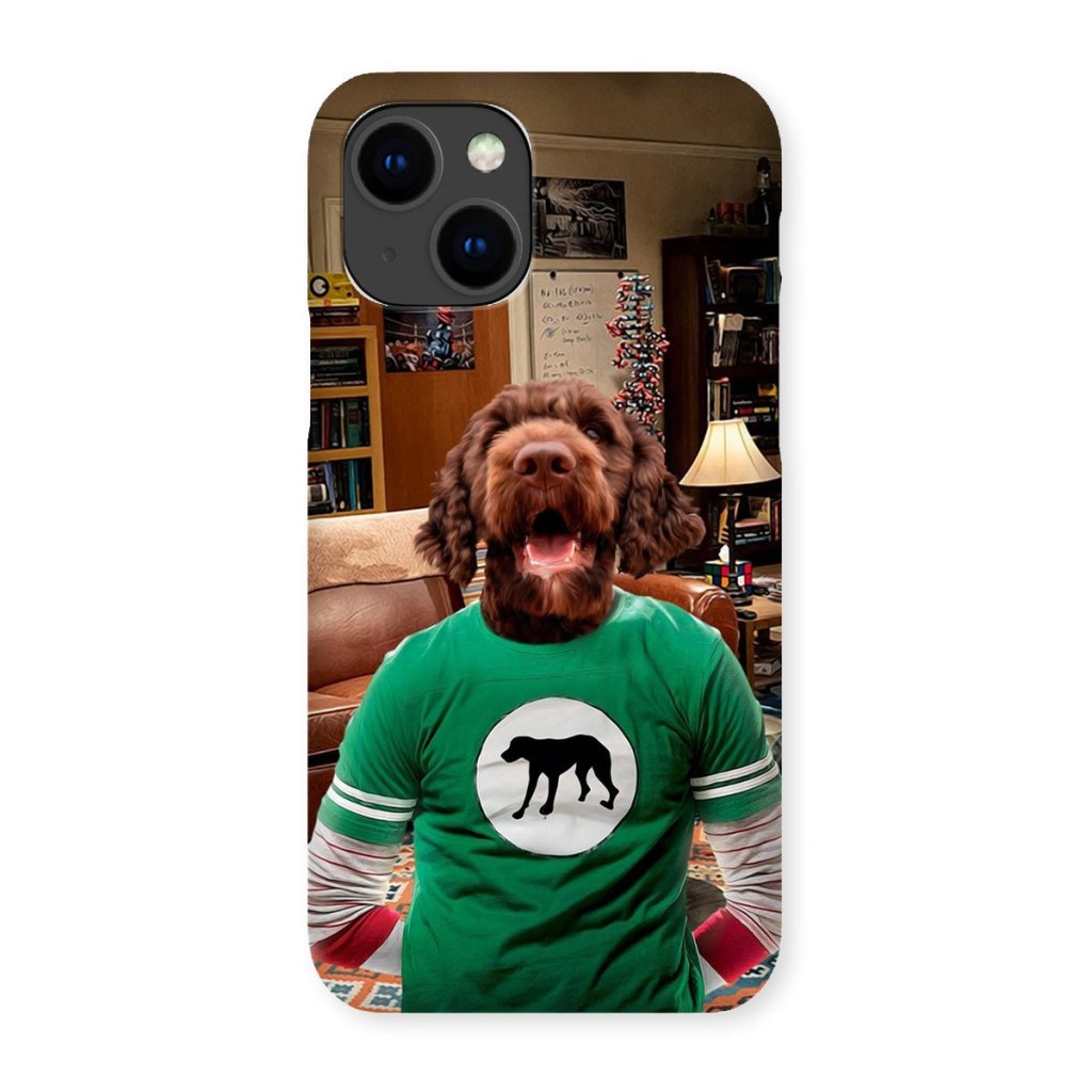 Pet Portraits | Sheldon Cooper (Big Bang theory): Custom Pet Phone Case | Paw & Glory