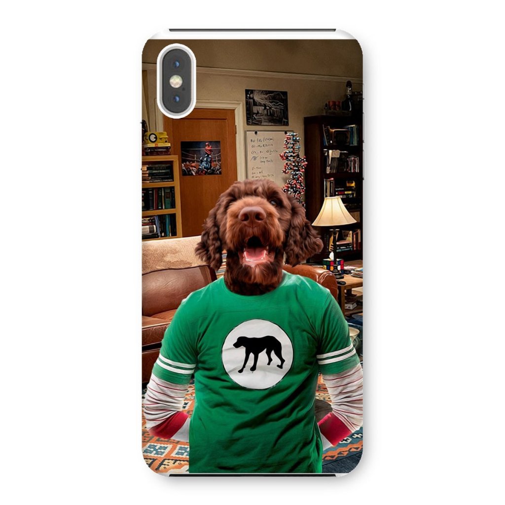 Pet Portraits | Sheldon Cooper (Big Bang theory): Custom Pet Phone Case | Paw & Glory