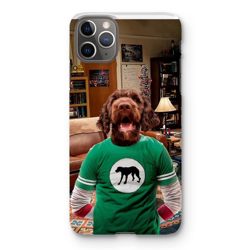Pet Portraits | Sheldon Cooper (Big Bang theory): Custom Pet Phone Case | Paw & Glory