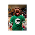 Sheldon Cooper (Big Bang Theory): Custom Pet Poster